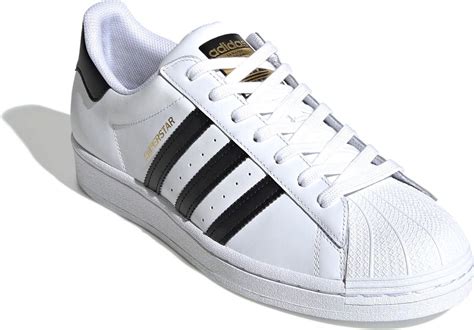 zwarte adidas superstar witte neus maat 40 6|adidas Superstar heren wit, zwart & exclusieve kleuren .